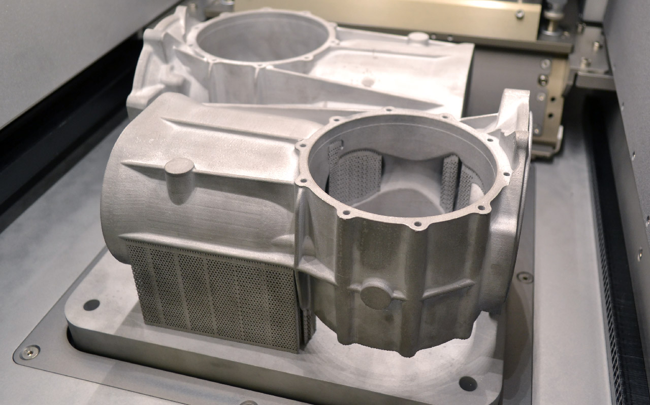 Post-Processing 3D-gedruckter Metallbauteile