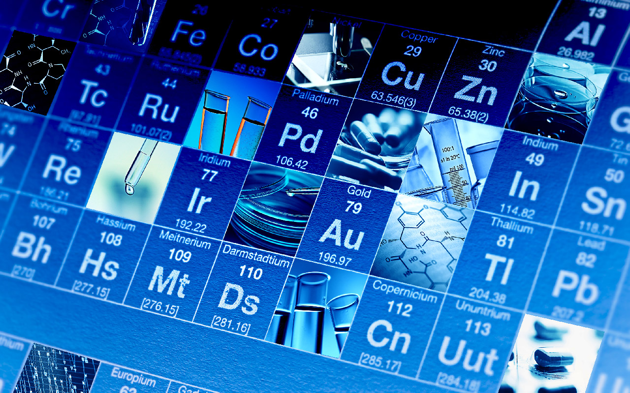 Materialien und deren Oberfläche